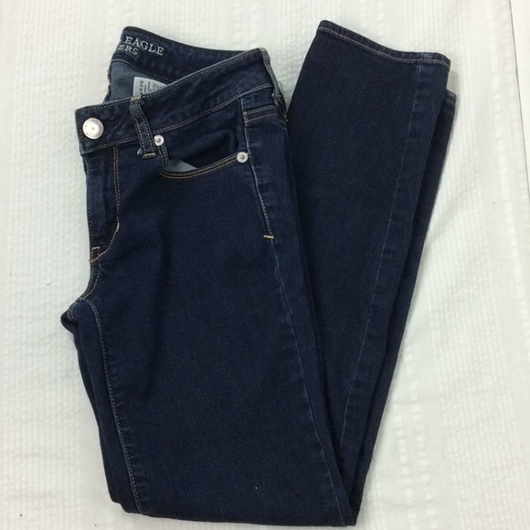 American Eagle Super Stretch Skinny Jeans Sz 4 - Picture 5 of 7